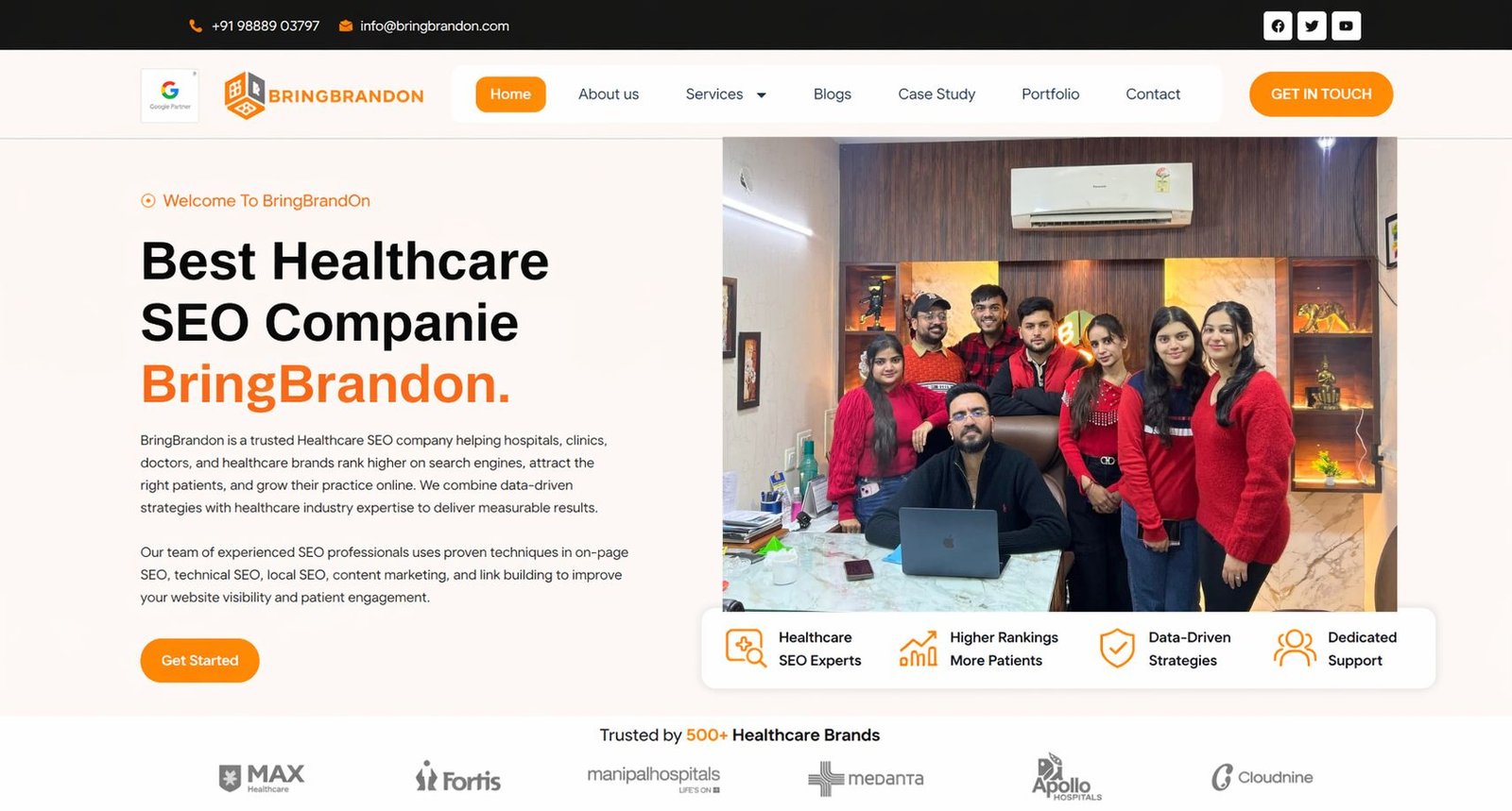 Top healthcare SEO companies in India for hospitals and clinics