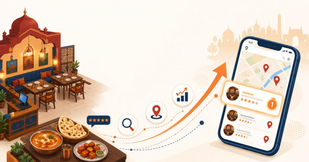Restaurant SEO in Ludhiana - guide to rank restaurants in Google Maps top 3 and reduce Zomato commission dependence